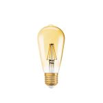 Ledvance Vintage 1906 LED E27 Birne Gold 4W 410lm - 824 Extra Warmweiß | Ersatz für 35W