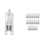 Mehrfachpackung 20x Osram Halogen G9 HaloPin Eco Pro 20W