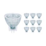 Mehrfachpackung 10x Osram Parathom LED-Spot GU4 MR11 3.2W 184lm 36D - 927 Extra Warmweiß | Höchste Farbwiedergabe - Dimmbar - Ersatz für 20W