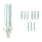 Mehrfachpackung 10x Philips PL-C 10W 827 2P (MASTER) | Extra Warmweiß - 2-Pins